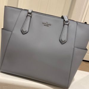Baby blue Kate Spade purse, brand new paper still inside.